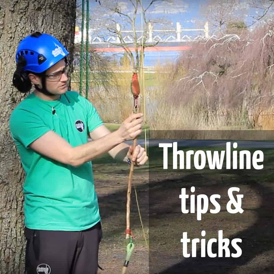 Throwline tips & tricks ClimbingArborist.com