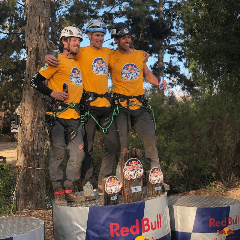 2019 RedBull branched out podium