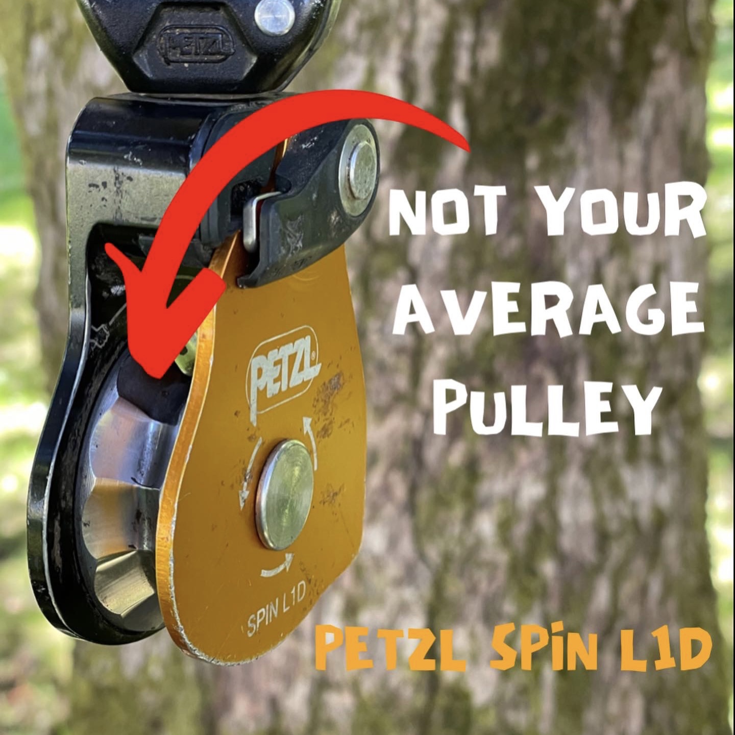 Petzl Spin L1D pulley ClimbingArborist.com