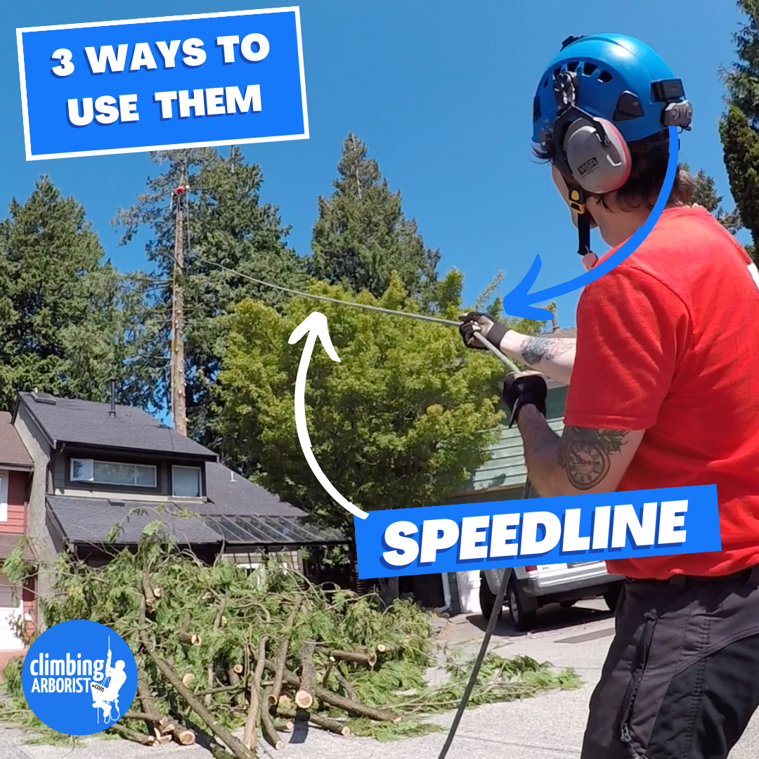 Speedline 3 uses - ClimbingArborist.com