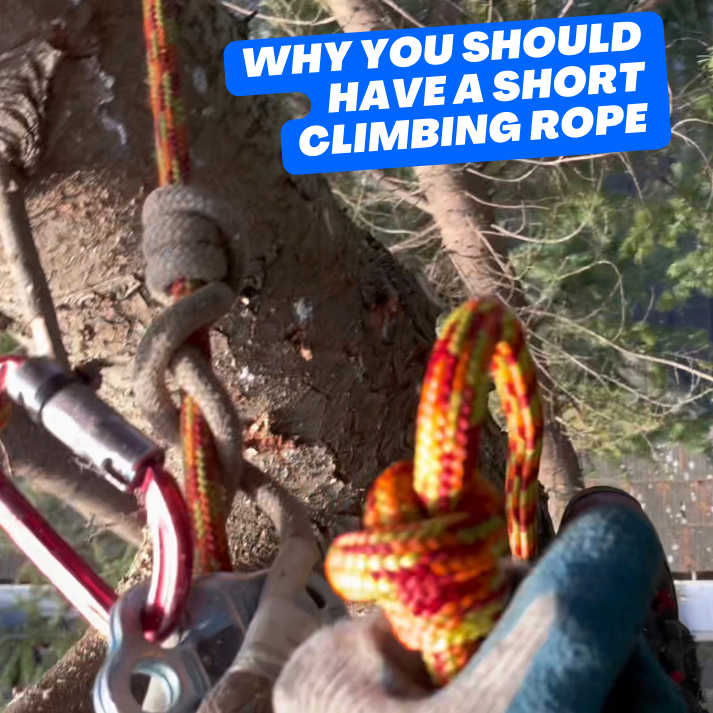 short climbing rope for tree work - ClimbingArborist.com