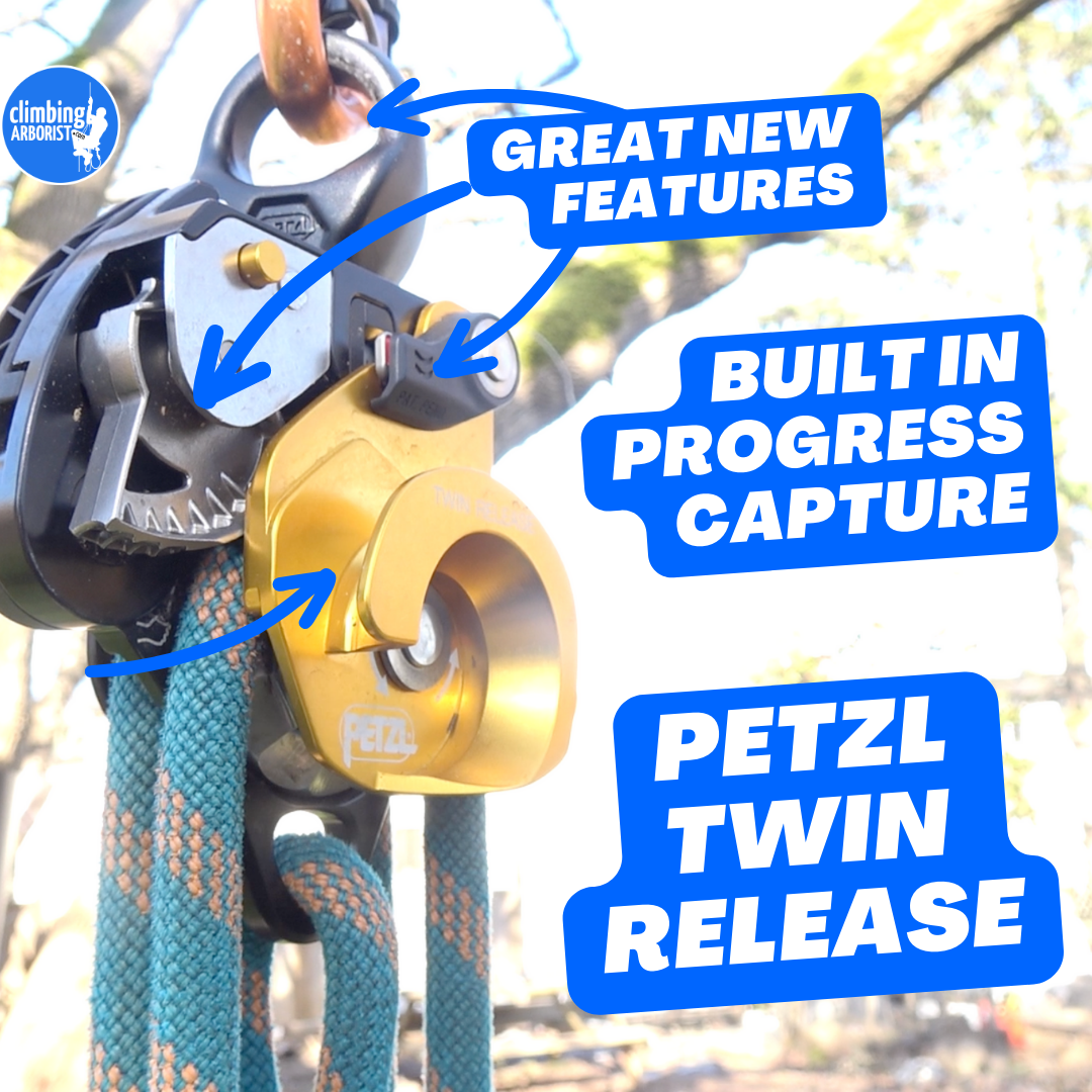 Petzl twin release review - ClimbingArborist.com