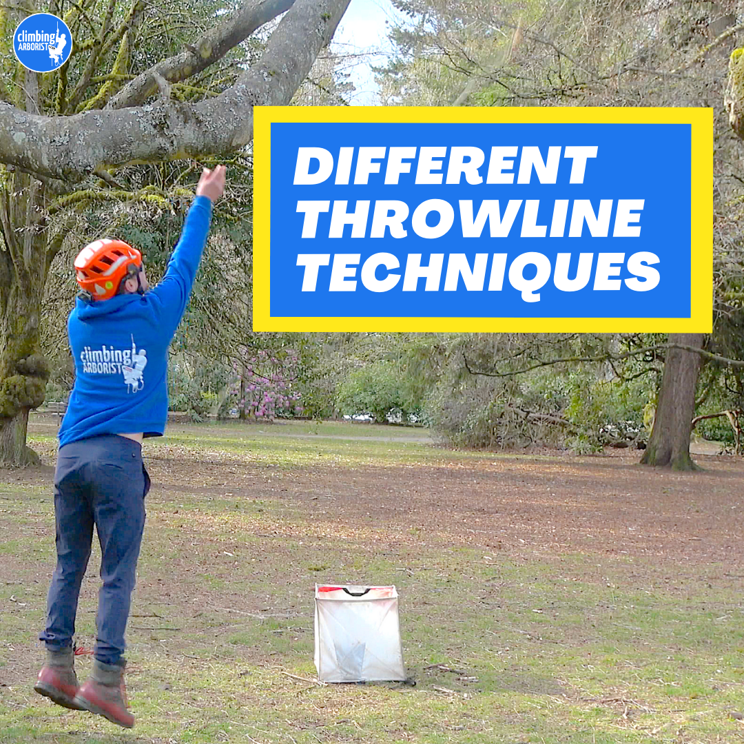 Throwline techniques ClimbingArborist.com